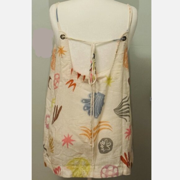 Brand New Daniella Manini x Celandine Linen Blend Halter Mini Dress - Picture 7 of 8